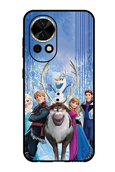 Theodor جراب واقٍ مضاد للخدش والصدمات لهاتف هواوي نوفا 12 برو آنا إلسا آيس