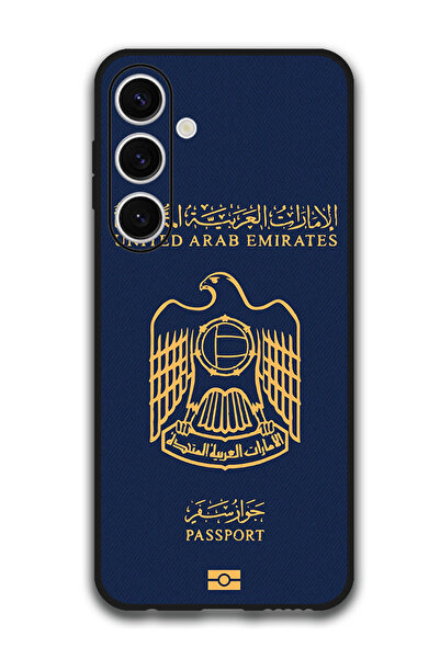 Theodor جراب واقٍ مضاد للخدش والصدمات لهاتف Samsung Galaxy S24 FE جواز سفر الإمارات 2