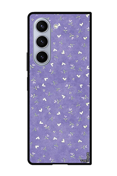 Theodor جراب واقٍ مضاد للخدش والصدمات لهاتف Samsung Galaxy Z Fold 6 قلوب أرجو...