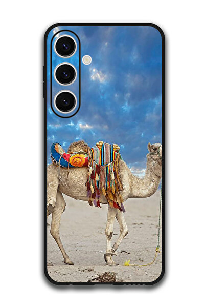 Theodor جراب واقٍ مضاد للخدش والصدمات لهاتف Samsung Galaxy S24 FE بلون الجمل