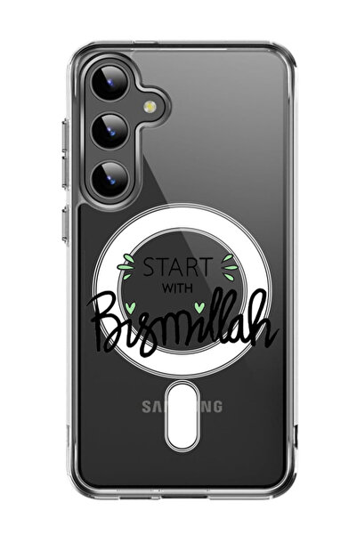 Theodor غلاف لهاتف Samsung Galaxy S24 متوافق مع MagSafe، غطاء ممتص للصدمات مق...