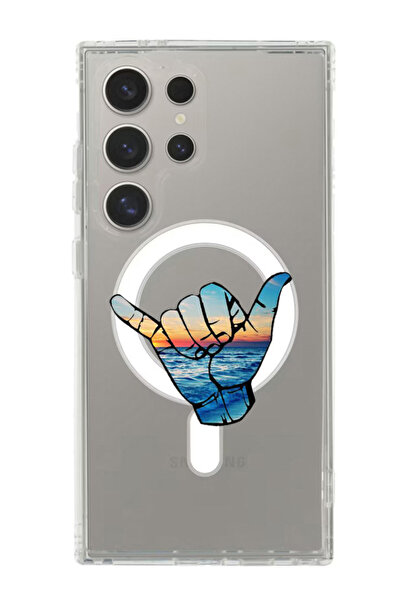 Theodor غلاف لهاتف Samsung Galaxy S24 Ultra متوافق مع MagSafe، غطاء ممتص للصد...