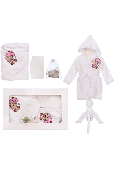 Recostore Set prima baita cu nasii, Ursulet, 4 piese, Recostore®, REC3283