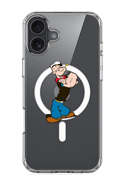 Theodor جراب ماج سيف متوافق مع آيفون 16، غطاء ممتص للصدمات مقاوم للصدمات - بوبي