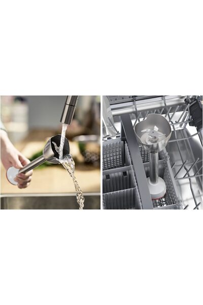 Bosch ErgoMaster MSM4W221 Vertical Mixer, 600W, Mini Chopper, Graduated Bowl, 4-Blade QuattroBlade S