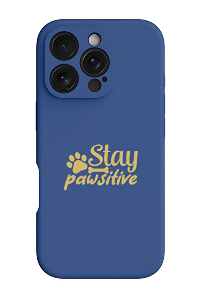 Theodor جراب سيليكون سائل مقاوم للصدمات واقٍ أزرق لهاتف iPhone 16 Pro - حافظ ...