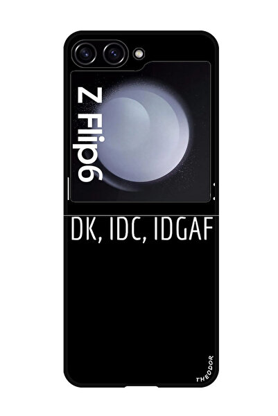 Theodor جراب واقٍ مضاد للخدش والصدمات لهاتف Samsung Galaxy Z Flip 6 لدي 3 حال...