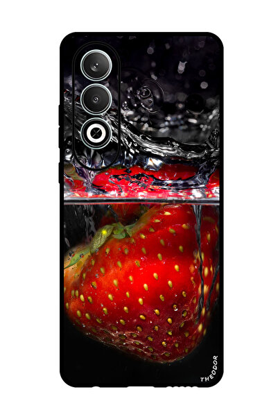 Theodor Protective Case For OnePlus Nord CE 4 strawberries_splashes_splash