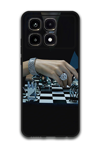 Theodor جراب واقٍ مضاد للخدش والصدمات لهاتف Xiaomi Redmi K70 Ultra Chess 1