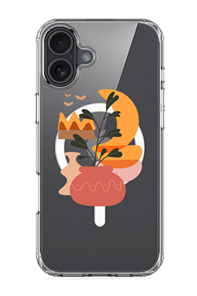 Theodor جراب ماج سيف متوافق مع آيفون 16، غطاء ممتص للصدمات للهاتف - زهرية إن ...