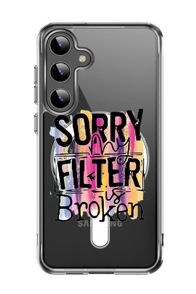 Theodor غلاف لهاتف Samsung Galaxy S24 متوافق مع MagSafe، غطاء مقاوم للصدمات، فلتر مكسور