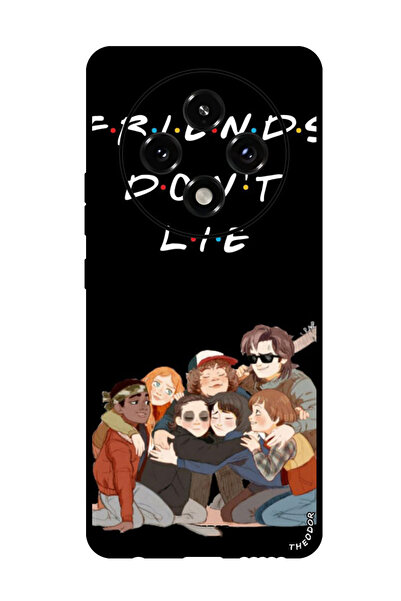 Theodor جراب واقٍ مضاد للخدش والصدمات لهاتف Oppo A3 Pro، الأصدقاء لا يكذبون