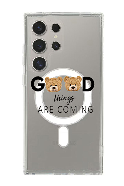 Theodor غلاف لهاتف Samsung Galaxy S24 Ultra متوافق مع MagSafe، غطاء ممتص للصد...