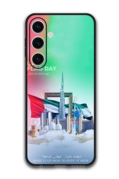 Theodor جراب واقٍ مضاد للخدش والصدمات لهاتف سامسونج جالاكسي S24 FE، يوم علم ا...