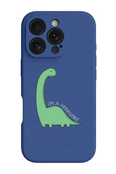 Theodor غطاء حماية سيليكون سائل مقاوم للصدمات لجهاز iPhone 16 Pro Max أزرق - ...