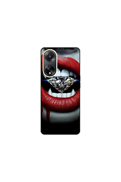 Atlas Husa personalizata si Folie de Silicon pentru OPPO A98, Diamond Vampire...