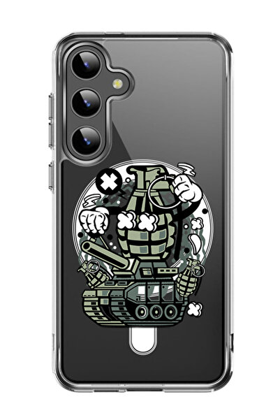 Theodor غلاف لهاتف Samsung Galaxy S24 متوافق مع MagSafe، غطاء ممتص للصدمات وم...