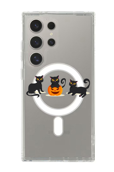 Theodor غلاف لهاتف Samsung Galaxy S24 Ultra متوافق مع MagSafe، غطاء مقاوم للص...