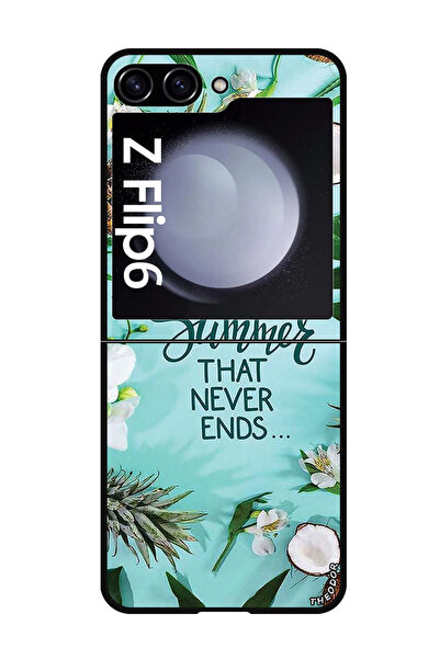 Theodor جراب حماية لهاتف Samsung Galaxy Z Flip 6 - صيف لا ينتهي أبدًا