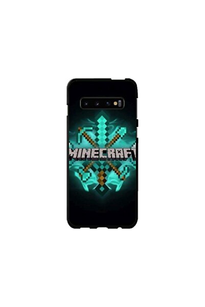 Atlas Husa personalizata Samsung Galaxy S10, Minecraft #2, multicolor, S1D1M0126