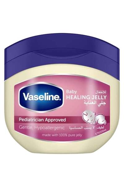 Vaseline 100% Pure 450ml Petroleum Jelly Soothing and Protective Baby Skin Care Hypoallergenic and G