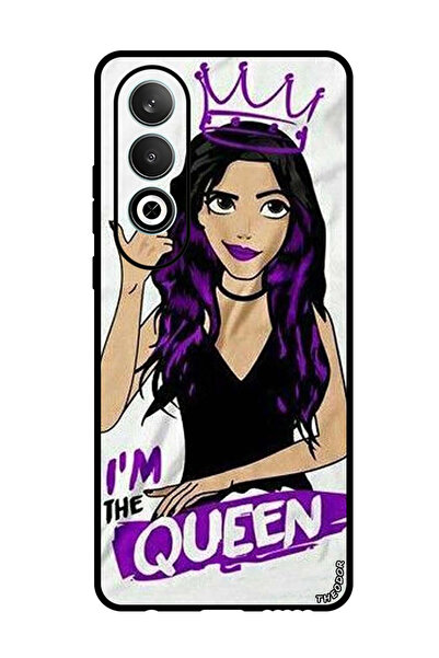 Theodor جراب واقٍ مضاد للخدش والصدمات لهاتف Oppo K12 I Am Queen