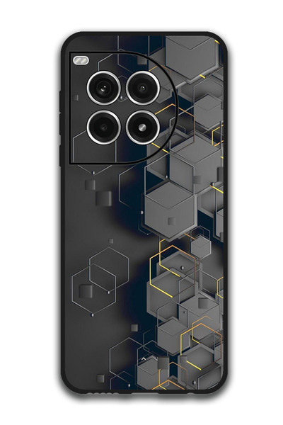 Theodor جراب واقٍ مضاد للخدش والصدمات لهاتف OnePlus Ace 3 Pro Abstract 8