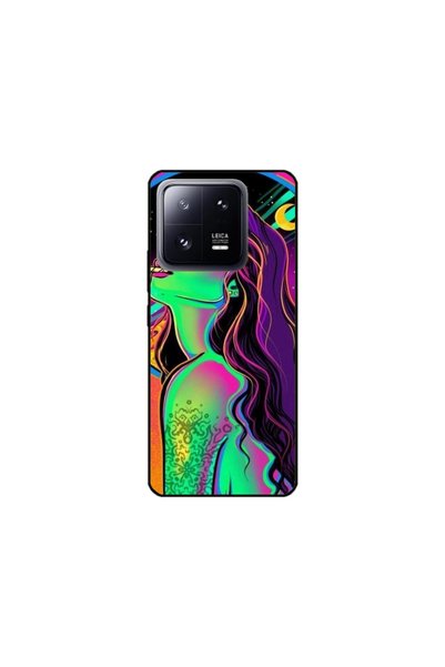 Atlas Εξατομικευμένη θήκη για Xiaomi 13 Pro, Colorful Girl, S1D1M0249