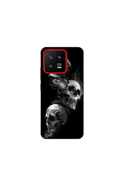 Atlas Husa personalizata si Folie de Silicon pentru Xiaomi 13, Skulls, S1D1M0032