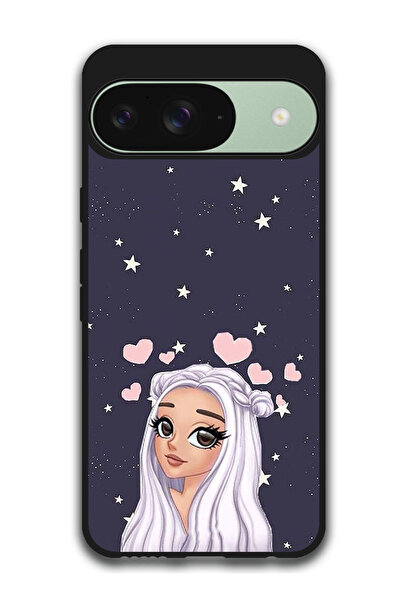 Theodor جراب واقٍ مضاد للخدش والصدمات لهاتف Google Pixel 9 بخلفية نجمة الحب