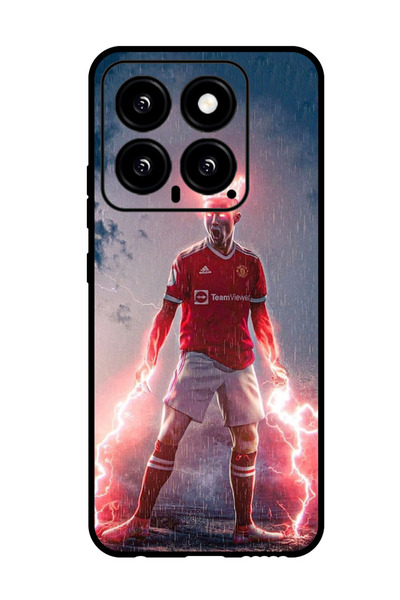 Theodor جراب واقٍ مضاد للخدش والصدمات لهاتف Xiaomi 14 رونالدو 2