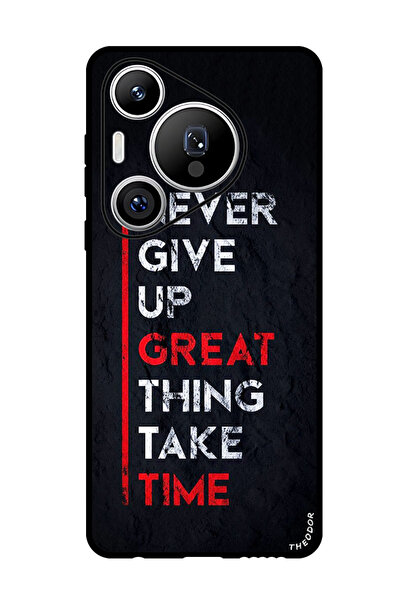 Theodor جراب حماية لهاتف هواوي بيورا 70 برو بلس لا تستسلم أبدًا