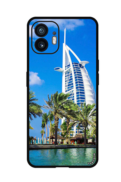 Theodor جراب واقٍ مضاد للخدش والصدمات لهاتف Nothing Phone (2) برج دبي