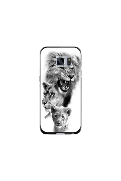 Atlas Προσαρμοσμένη θήκη Samsung Galaxy S7, Lion #3, πολύχρωμη, S1D1M0118