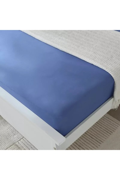 Home Box Derby Solid Microfiber King Fitted Sheet - 180x200+25 cm