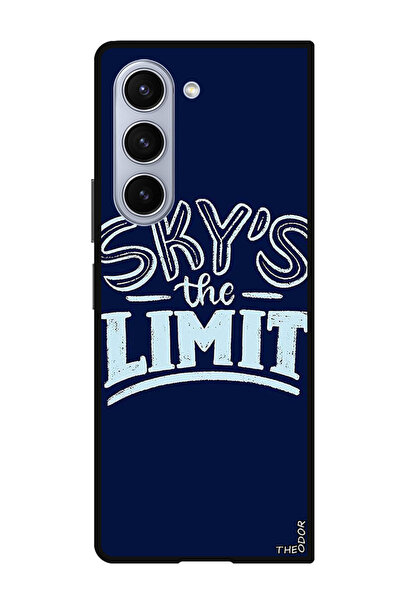 Theodor جراب واقٍ مضاد للخدش والصدمات لهاتف Samsung Galaxy Z Fold 6، السماء ه...