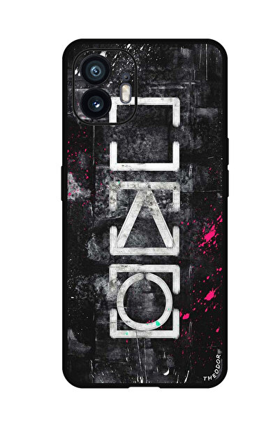 Theodor جراب واقٍ مضاد للخدش والصدمات لهاتف Nothing Phone (2) رموز الحبار