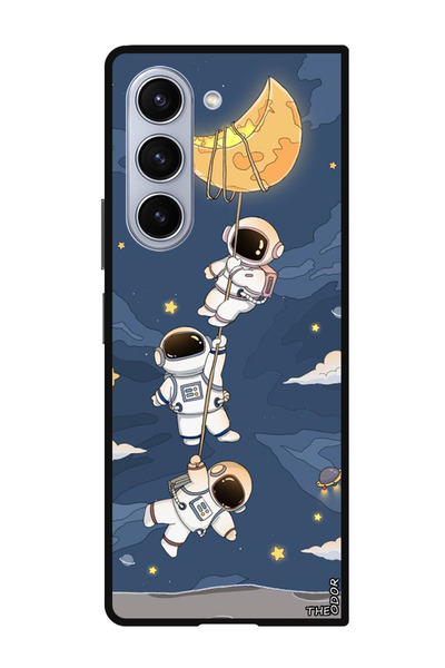 Theodor جراب واقٍ مضاد للخدش والصدمات لهاتف Samsung Galaxy Z Fold 6 بتصميم رو...