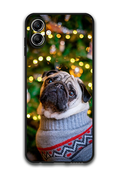 Theodor جراب واقٍ مضاد للخدش والصدمات لهاتف Samsung Galaxy A06 pug_dog_cute