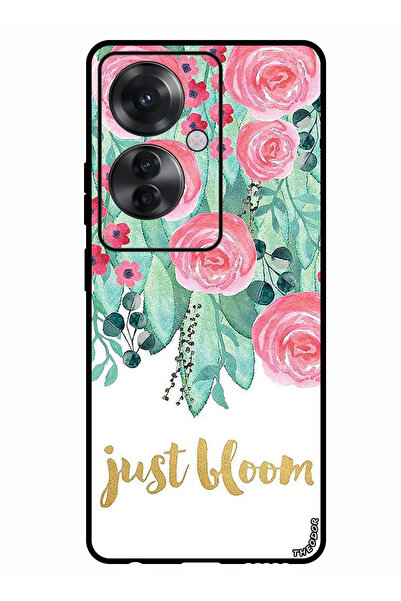 Theodor جراب واقٍ مضاد للخدش والصدمات لهاتف Oppo Reno 11F Just Bloom