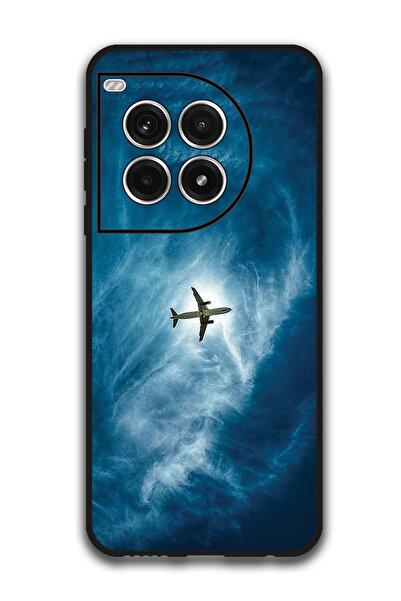 Theodor غطاء حماية مضاد للخدش والصدمات لهاتف OnePlus Ace 3 Pro، طائرة في السماء