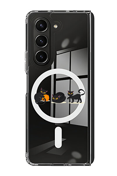 Theodor غلاف لهاتف Samsung Galaxy Z Fold 6 متوافق مع MagSafe، جراب مقاوم للصد...