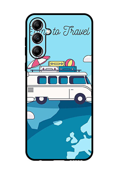 Theodor جراب واقٍ مضاد للخدش والصدمات لهاتف Samsung Galaxy F15 وقت السفر