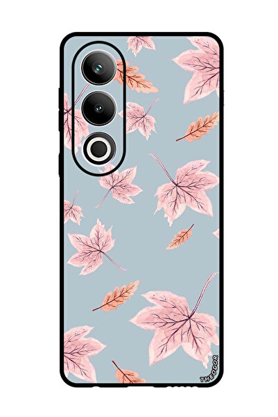 Theodor غطاء حماية مضاد للخدش والصدمات لهاتف OnePlus Ace 3V بنقشة أوراق الخريف