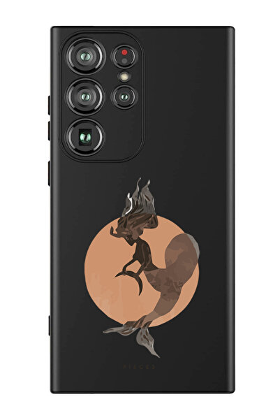 Theodor غطاء حماية سيليكون سائل مقاوم للصدمات لهاتف سامسونج جالاكسي S24 ألترا...