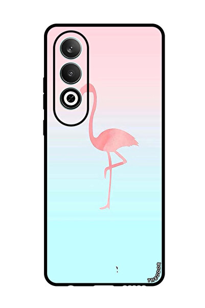 Theodor جراب واقٍ مضاد للخدش والصدمات لهاتف OnePlus Nord CE 4 وردي فلامنغو