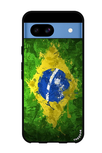 Theodor جراب واقٍ مضاد للخدش والصدمات لهاتف Google Pixel 8a البرازيل