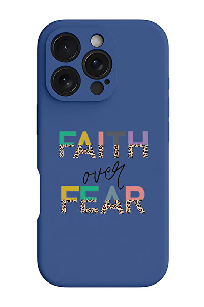 Theodor غطاء حماية سيليكون سائل مقاوم للصدمات لجهاز iPhone 16 Pro باللون الأز...