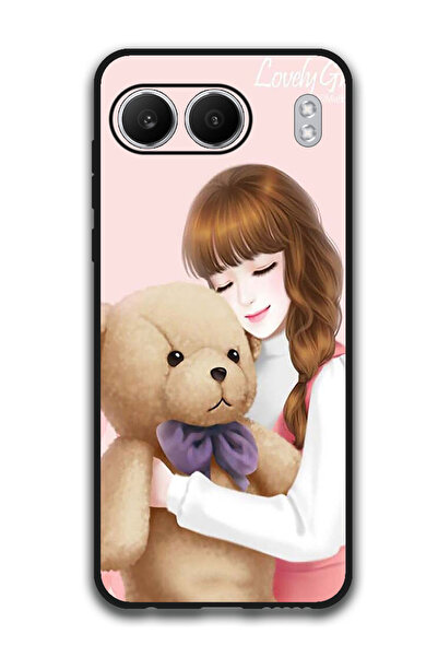 Theodor جراب واقٍ مضاد للخدش والصدمات لهاتف OnePlus Nord 4 بتصميم فتاة جميلة ...