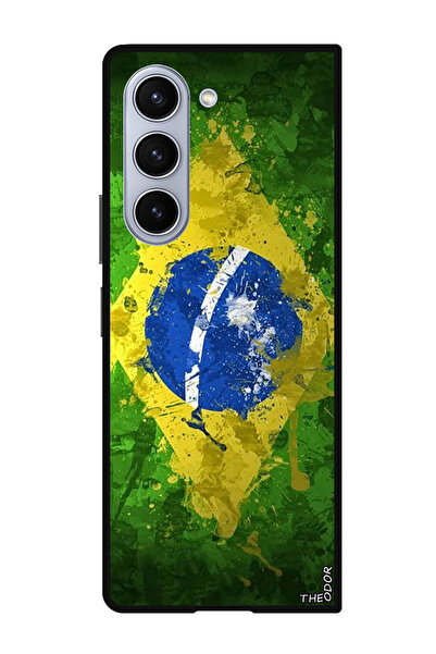 Theodor جراب واقٍ مضاد للخدش والصدمات لهاتف Samsung Galaxy Z Fold 6 البرازيل